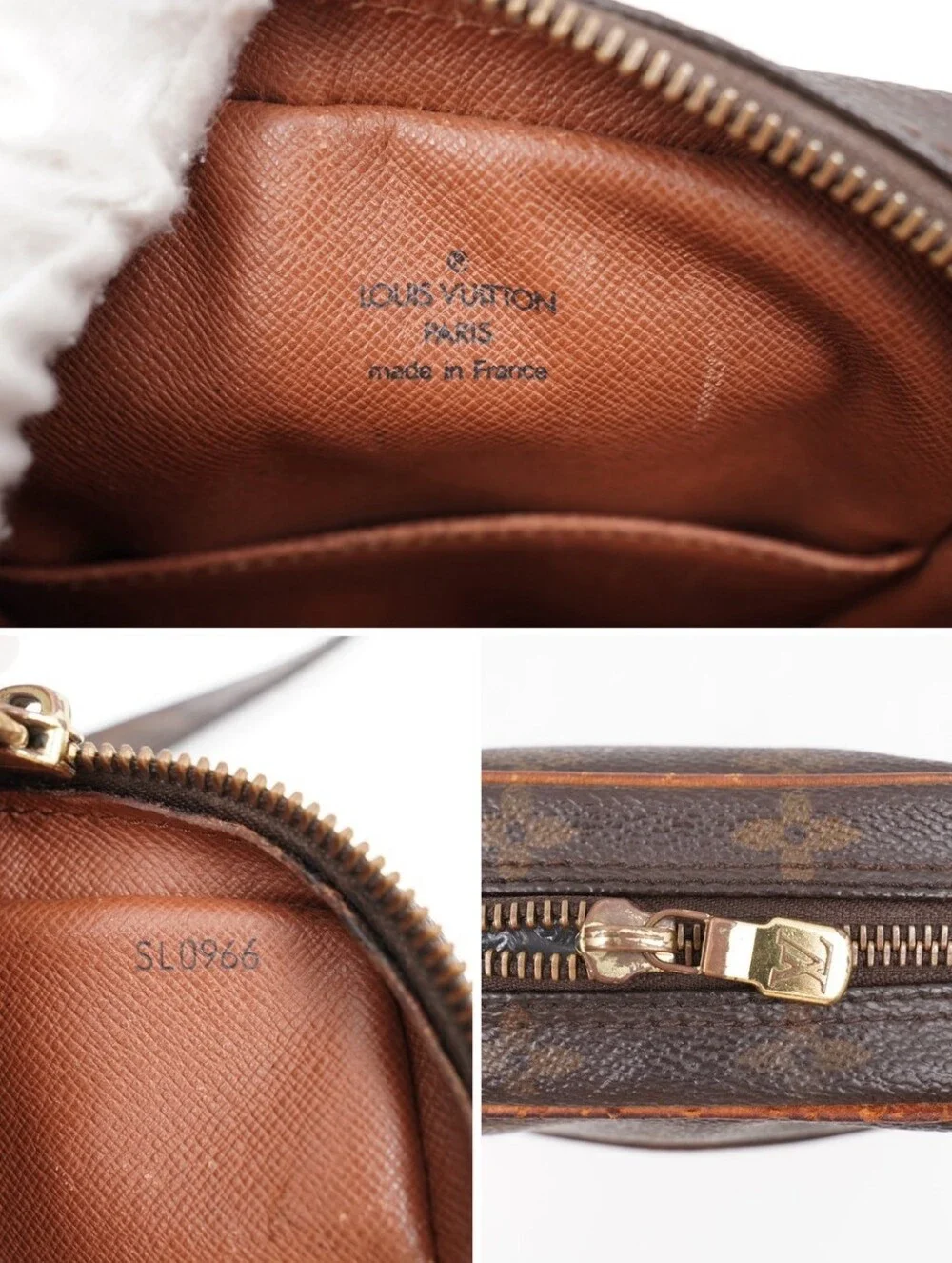 Louis Vuitton size approx